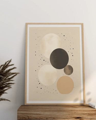 Neutral Circles No. 1 - Peintio