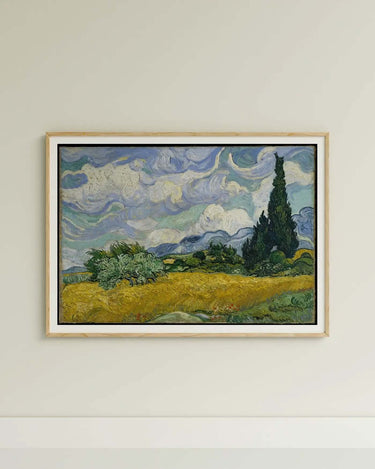 Vincent van Gogh - Wheat Field with Cypresses - Peintio