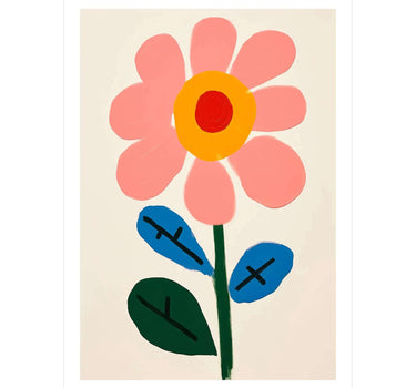 Bold Floral Art - Peintio