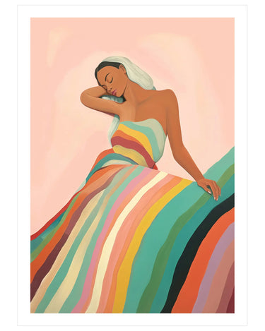 Colorful Dress Limited Edition - Peintio