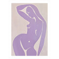 Feminin Violet No. 1 - Peintio