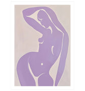 Feminin Violet No. 1 - Peintio