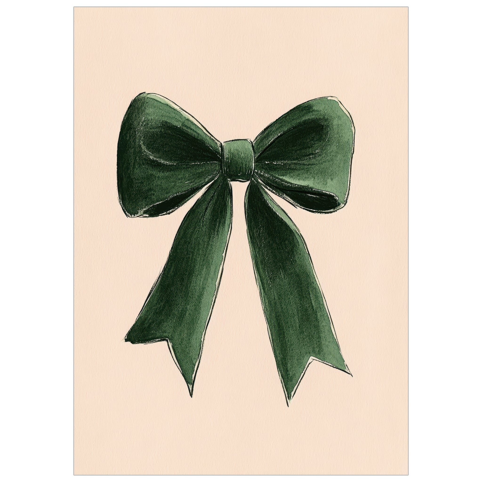 Green bow