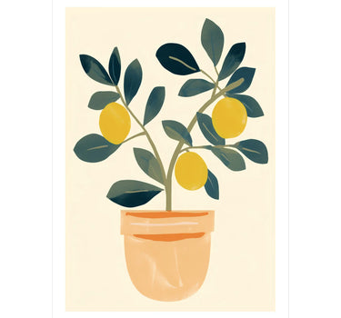 Lemon Vase - Peintio