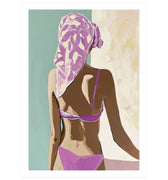 Purple Bikini - Peintio