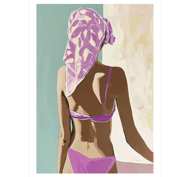 Purple Bikini - Peintio