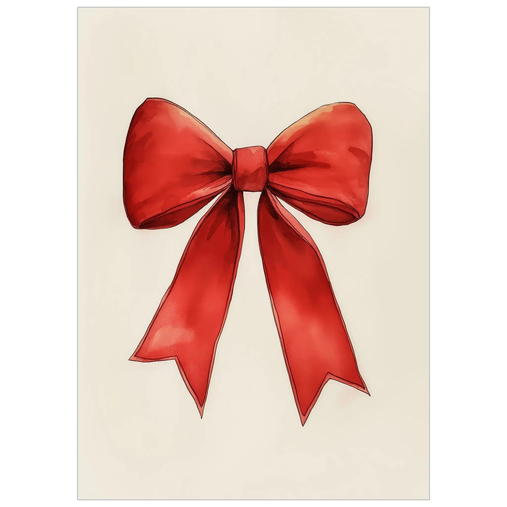 Red bow