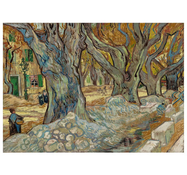 Vincent van Gogh - The Large Plane Trees - Peintio