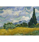 Vincent van Gogh - Wheat Field with Cypresses - Peintio