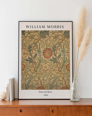 William Morris Pink and Rose - Peintio